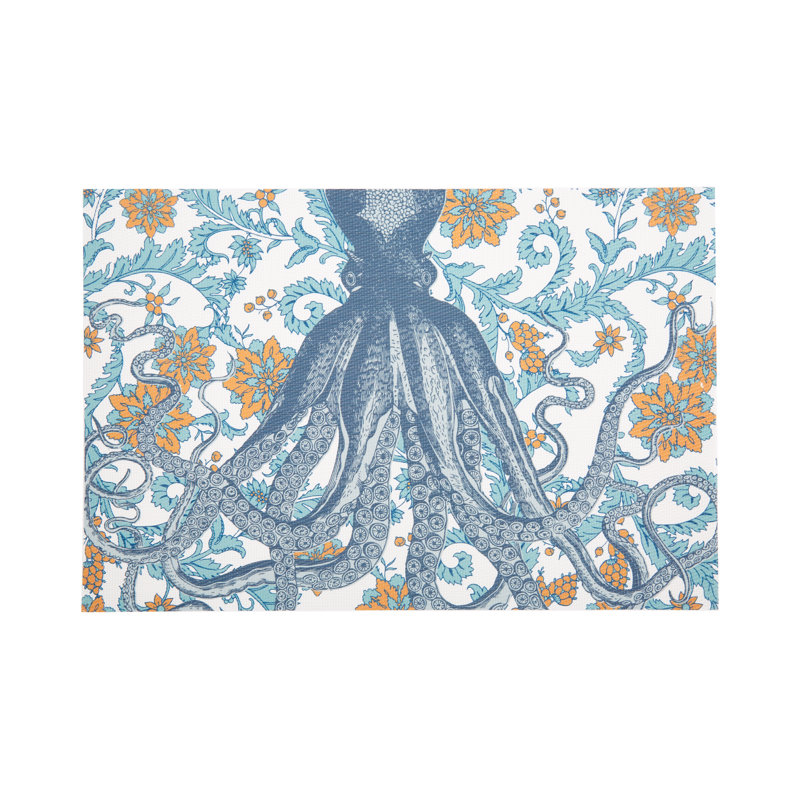 Highland Dunes Bardin Vinyl Nautical Placemat Wayfair